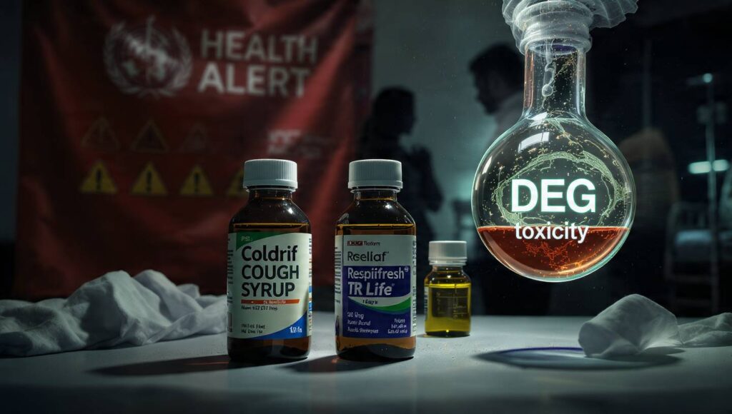 WHO Warns Against THESE Three Cough Syrups in India