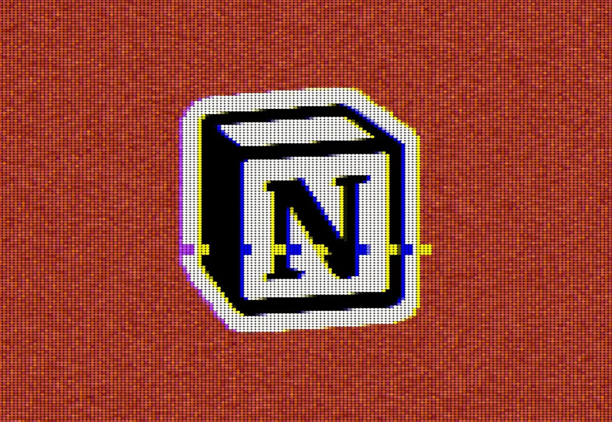 Home 1 notion glitch hero