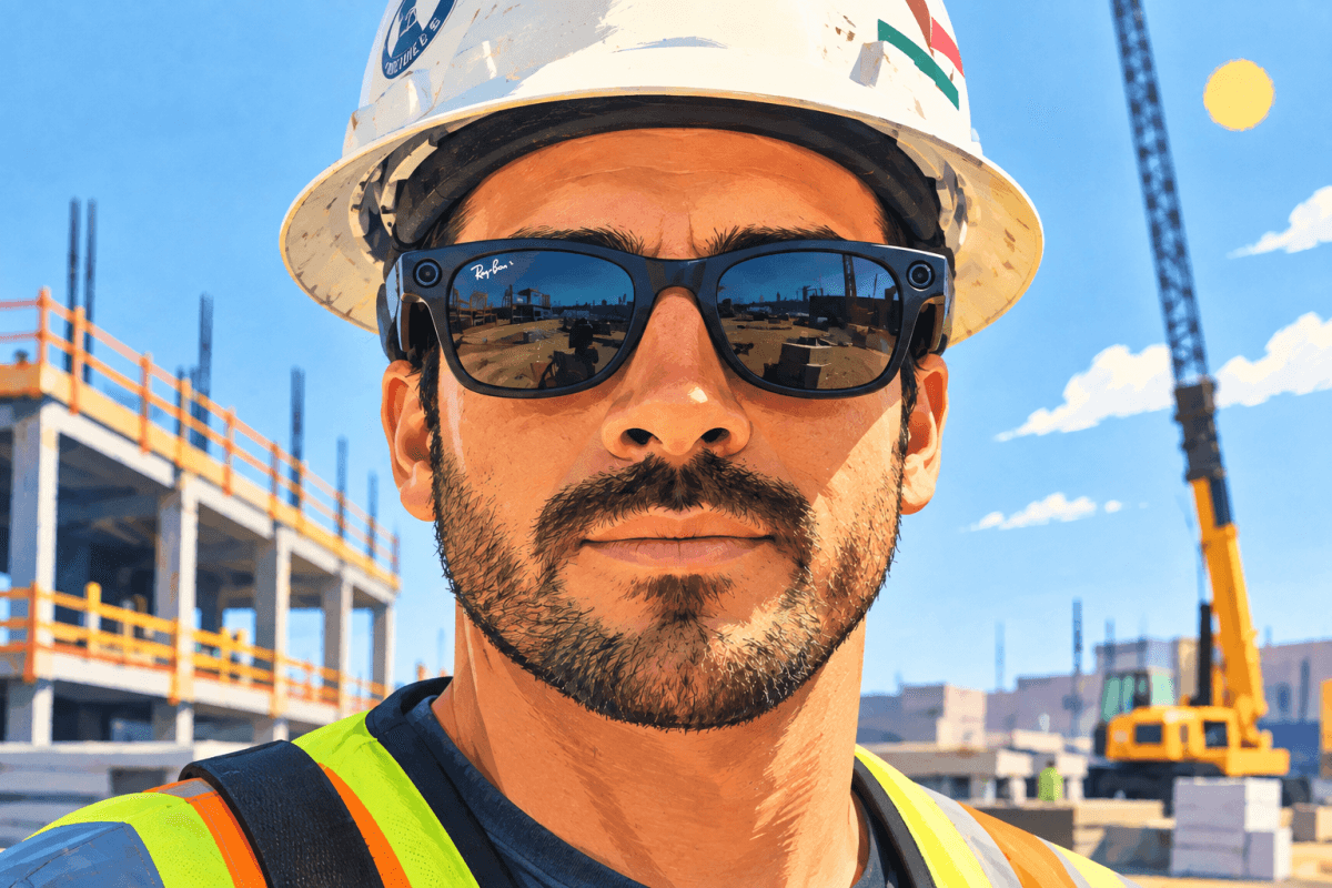 Home 1 Construction worker Ray Bans